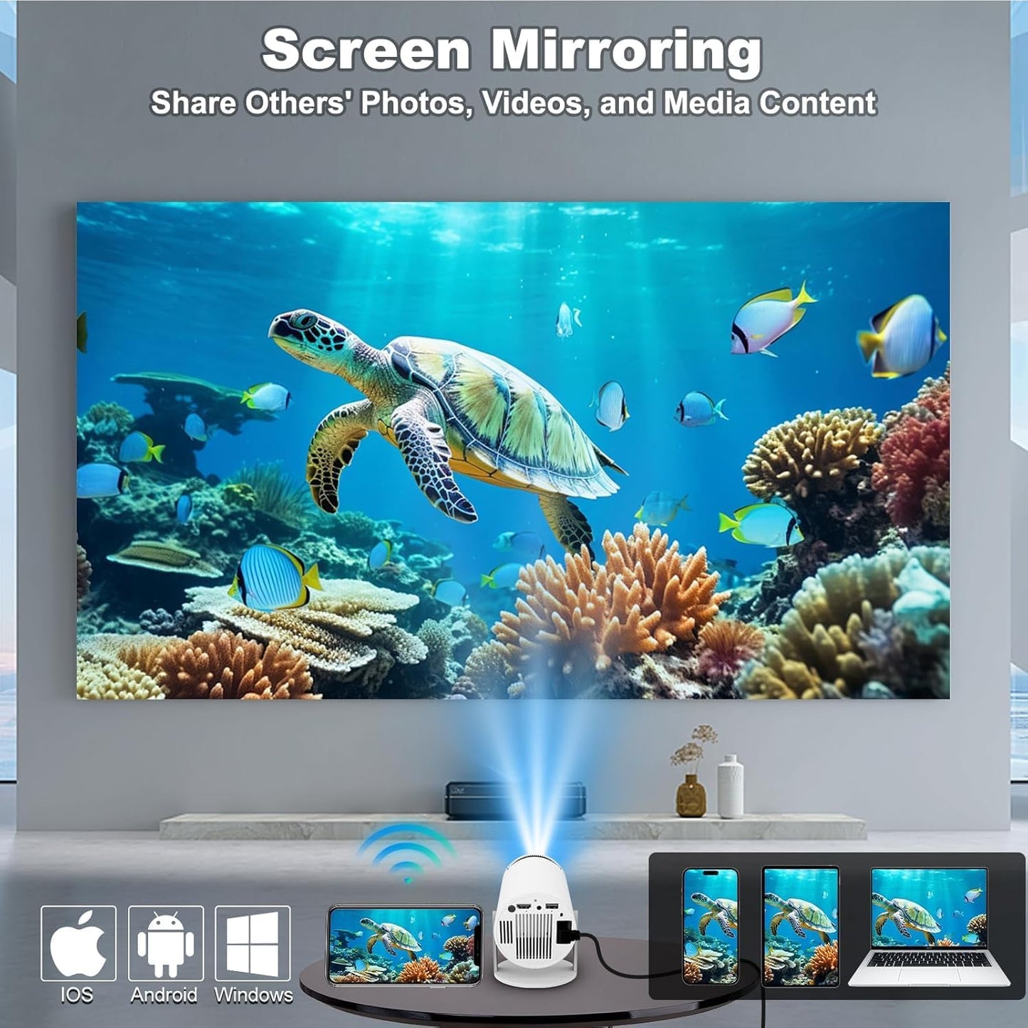 Cinematic Mini Projector