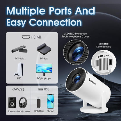 Cinematic Mini Projector