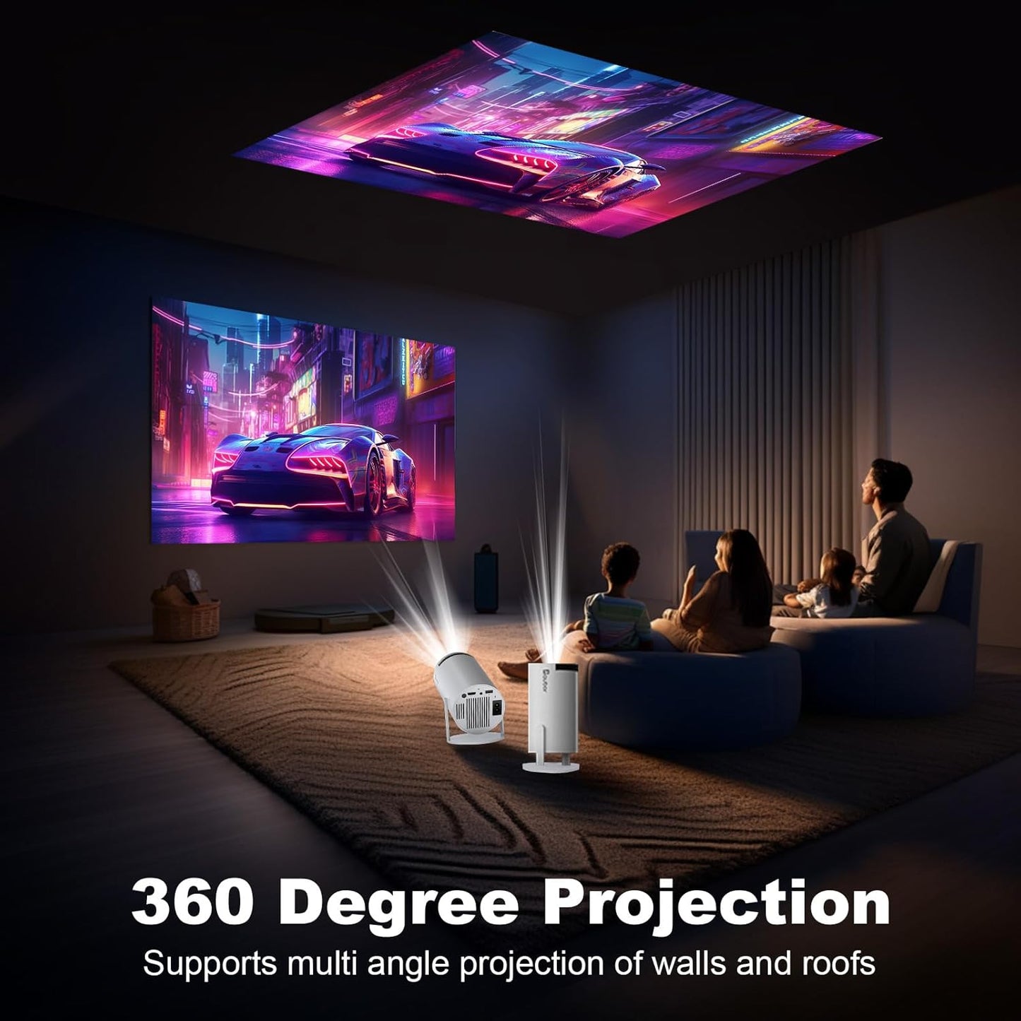 Cinematic Mini Projector