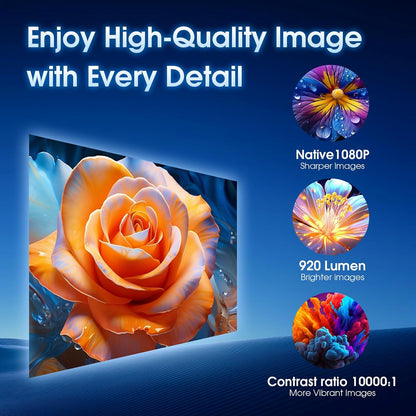 Cinematic Mini Projector